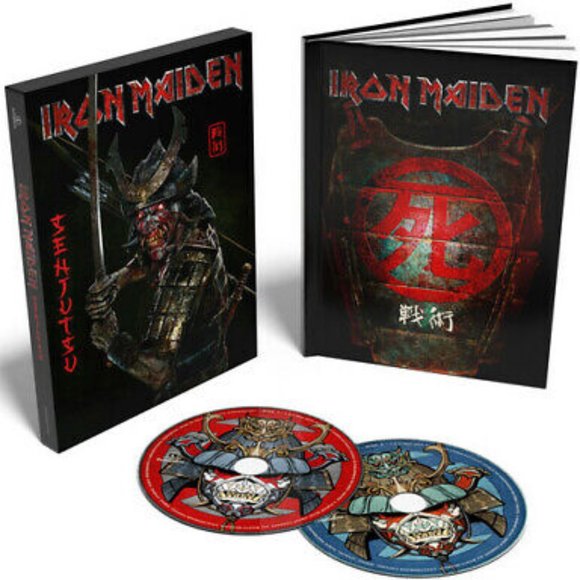 IRON MAIDEN SENJUTSU CD DELUXE 2CD SET WITH HARDCOVER BOOK LIMITED EDITION 2021 - Picture 1 of 7